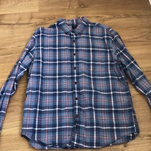 J Crew plaid button down shirt